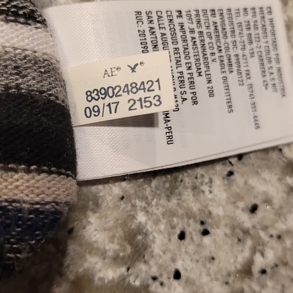 AEO Soft & Sexy Plush Cold Shoulder Striped Dress Size Medium - Picture 4 of 9